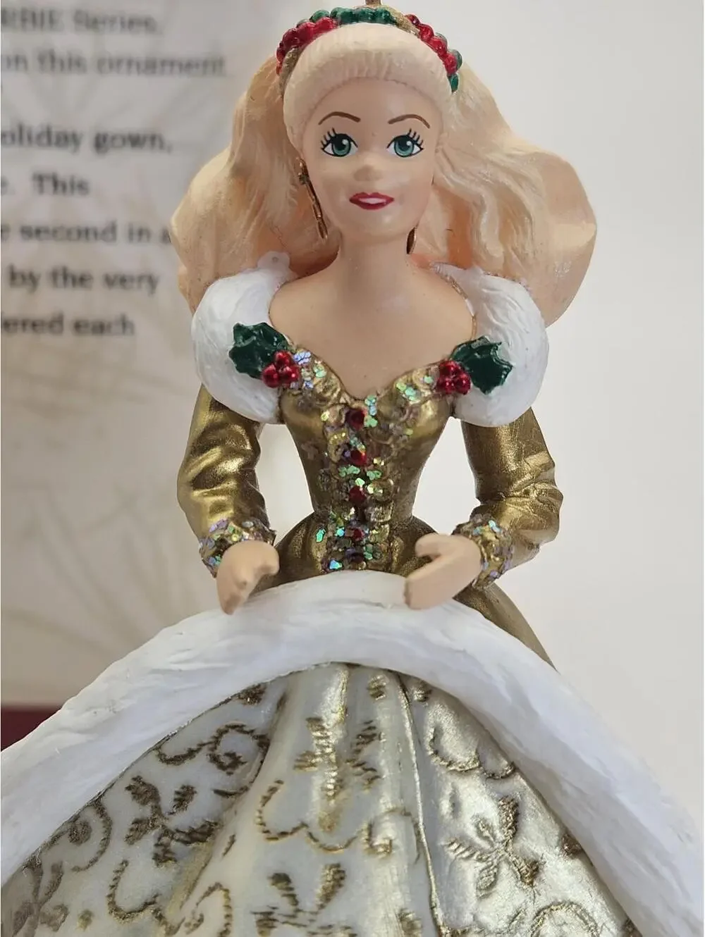 Hallmark Ornaments Madame Alexander Meg Springtime Barbie Holiday Barbies Lot 4